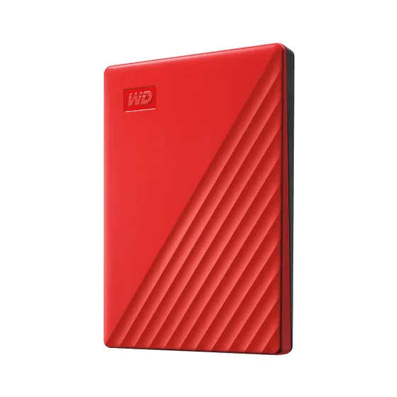 WD My Passport 2TB Rood
