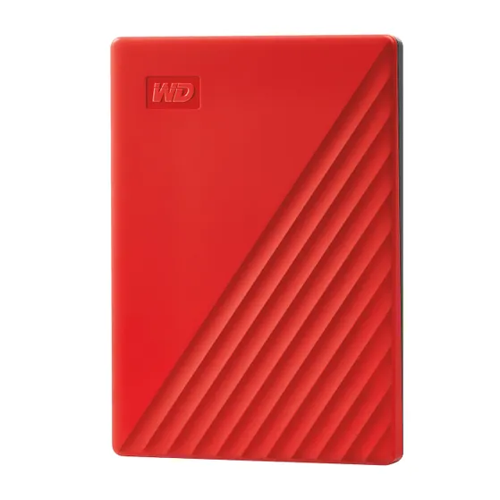 WD My Passport 4TB Rood