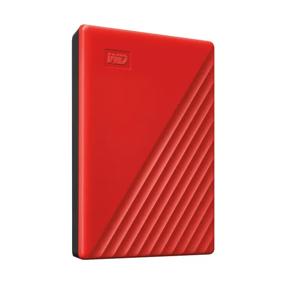 WD My Passport 4TB Rood