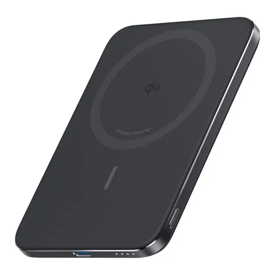 Anker Nano Magnetic Wireless Power Bank(5 000 mAh 15W) Zwart