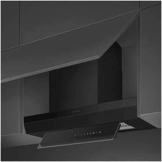 Smeg KSGT74BLV Mat zwart