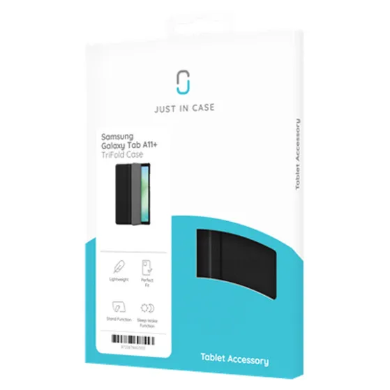 Just in Case TriFold Smart Book Case voor Samsung Galaxy Tab A11+