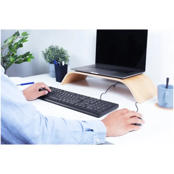Trust Primo Bedraad toetsenbord Zwart