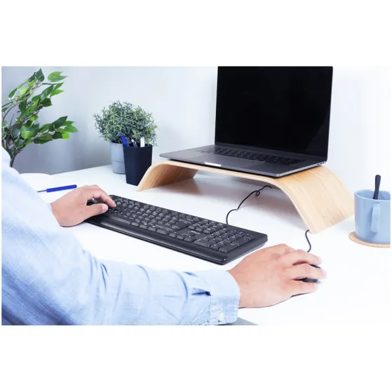 Trust Primo Bedraad toetsenbord Zwart