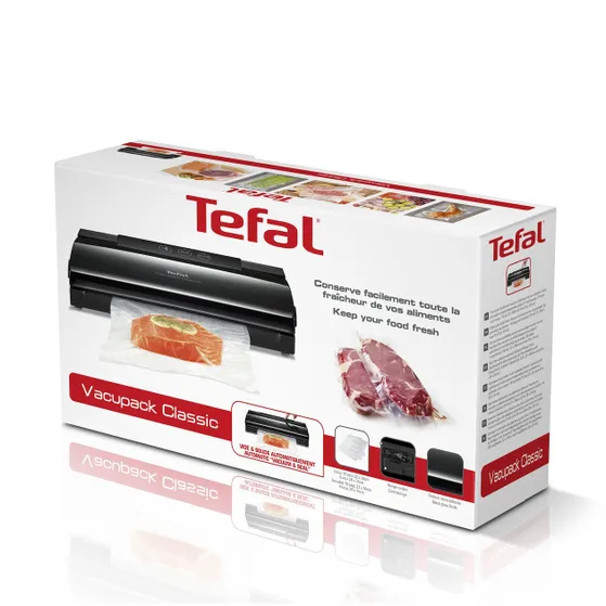 Tefal VT2540 Vacuum Sealer Zwart