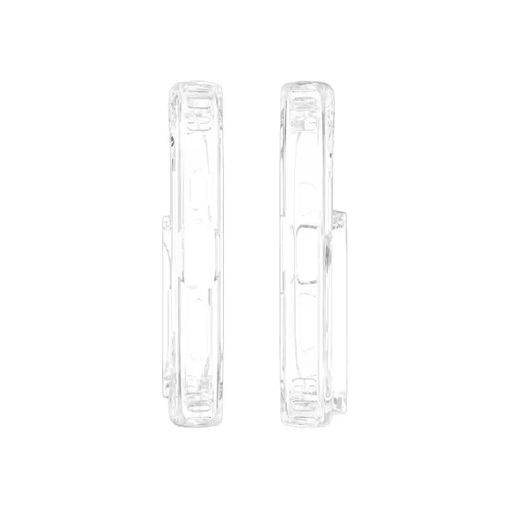 Just in Case Soft TPU Case MagSafe voor Apple iPhone 16 Pro Max Transparant