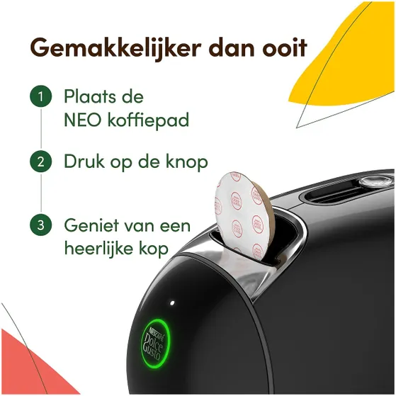 Krups Dolce Gusto Neo Caffè YY5676 Zwart