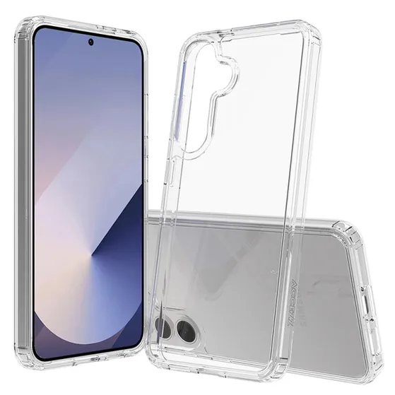 Accezz Xtreme Impact Backcover voor Samsung Galaxy S25 Transparant