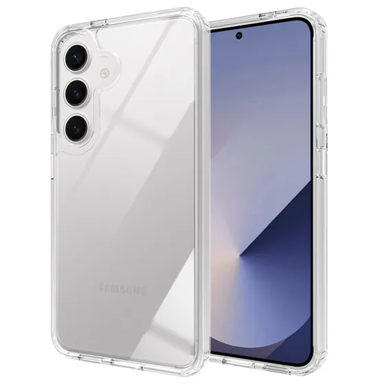 Accezz Xtreme Impact Backcover voor Samsung Galaxy S25 Transparant