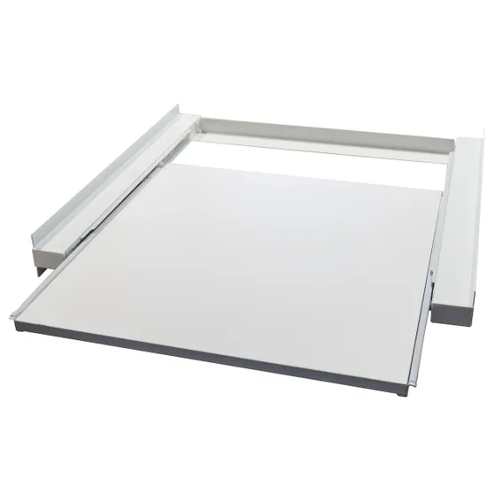 Scanpart tussenkader voor wasmachine en droger met werkblad extra sterk