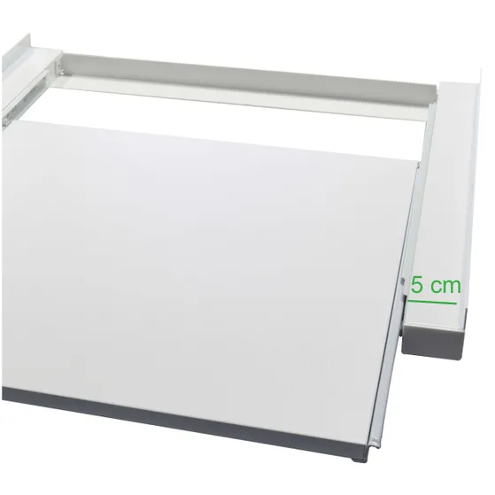 Scanpart tussenkader voor wasmachine en droger met werkblad extra sterk