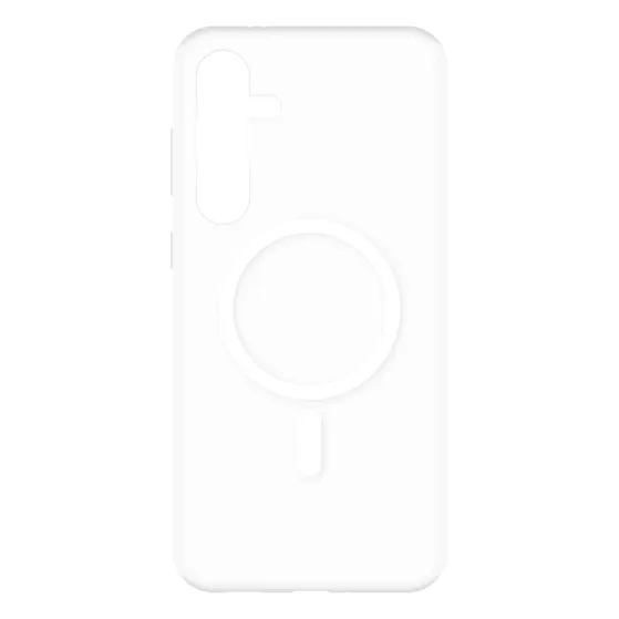 Just in Case Soft TPU Case MagSafe voor Samsung S24+ Transparant