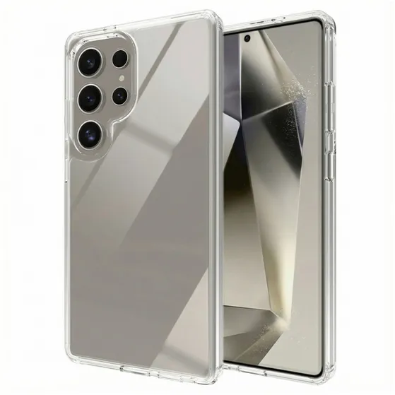 Accezz Xtreme Impact Backcover voor Samsung Galaxy S25 Ultra Transparant