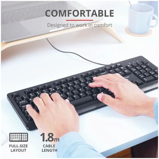 Trust TK-150 KEYBOARD US