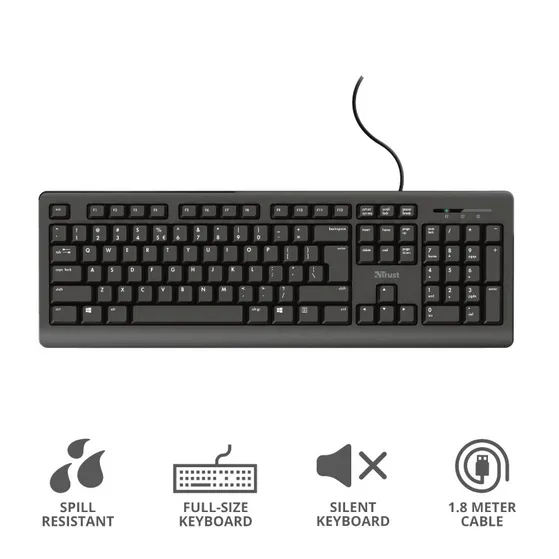 Trust TK-150 KEYBOARD US