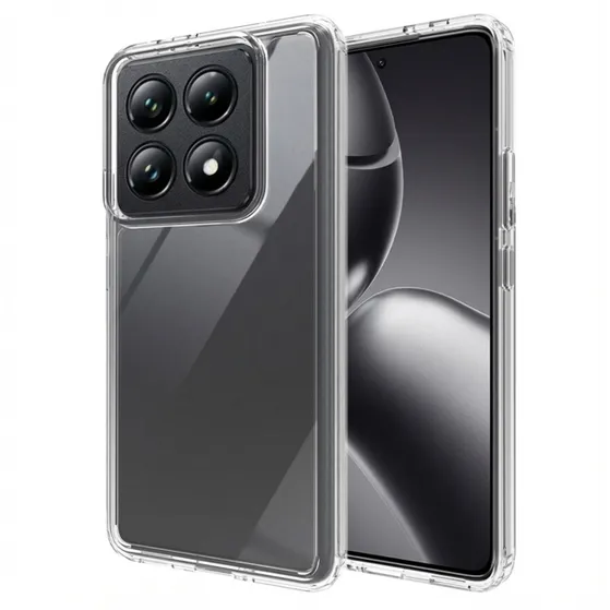 Accezz Xtreme Impact Backcover voor Xiaomi 14T Pro Transparant