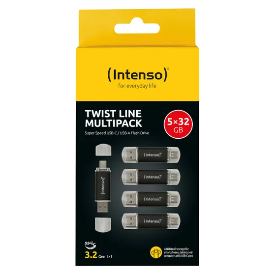Intenso Twist Line 32GB 5-pack