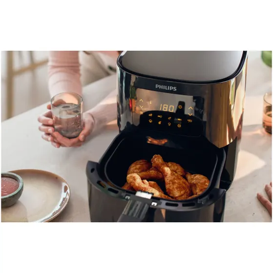 Philips HD9252/70 Essential Airfryer L Zwart