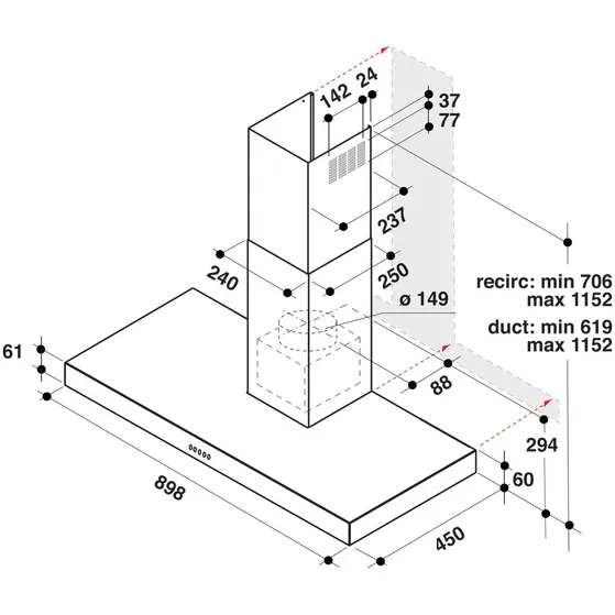 Whirlpool WHBS 94 F LM X