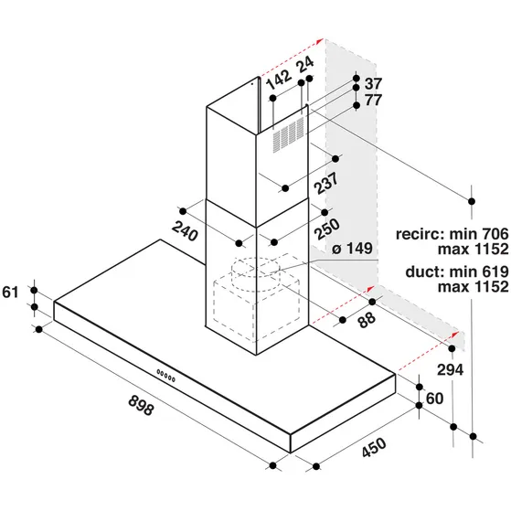 Whirlpool WHBS 94 F LM X