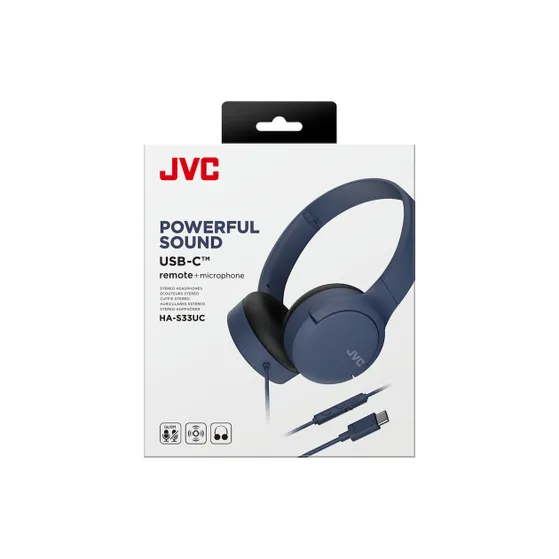 JVC HA-S33UC-A-U Blauw