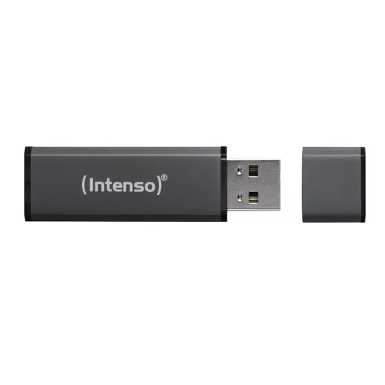 Intenso Alu Line 128GB (USB 2.0) Grijs