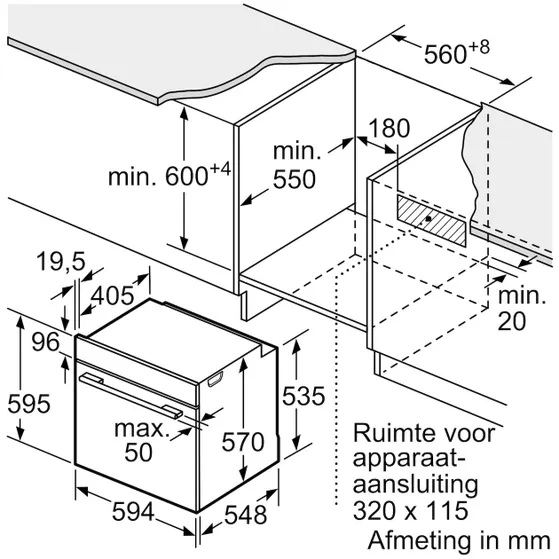 Bosch HBG536EB3