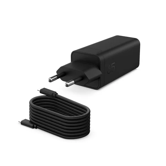 HP 65W GaN Wall Charger oplader Zwart