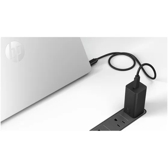 HP 65W GaN Wall Charger oplader Zwart