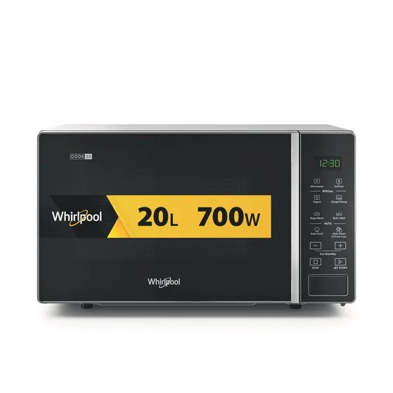 Whirlpool MWP 201 SB Zilver/zwart