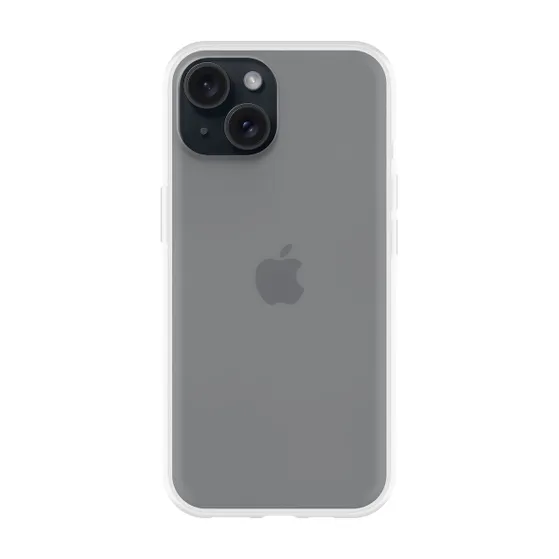 Just in Case Soft TPU Case voor Apple iPhone 15 Transparant