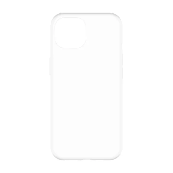 Just in Case Soft TPU Case voor Apple iPhone 15 Transparant