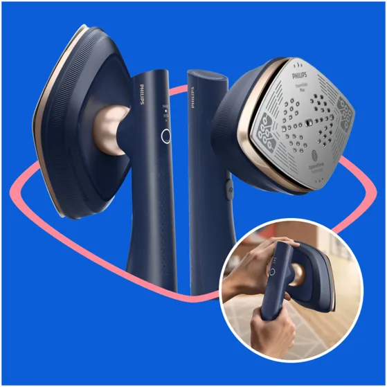 Philips One Turn GC215/20 Blauw