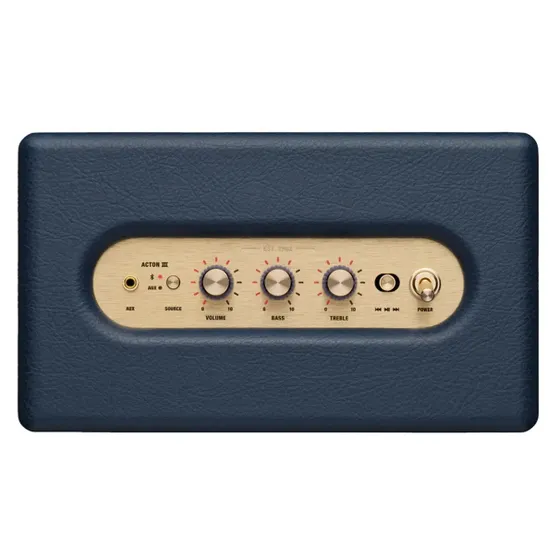 Marshall Acton III speaker BT Donkerblauw