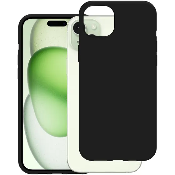 Just in Case Soft TPU Case voor Apple iPhone 15 Plus Zwart