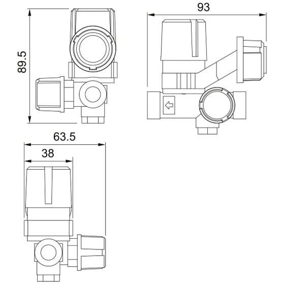 Franke Mythos Touch 6-1 RVS