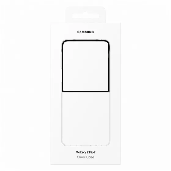 Samsung Clear Case voor Samsung Galaxy Z Flip7 5G Transparant