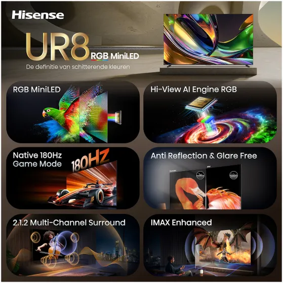 Hisense RGB MINI LED 100UR8S (2026)