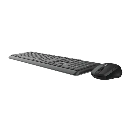 Trust TKM-350 WIRELESS KEYBOARD & MOUSE US Zwart