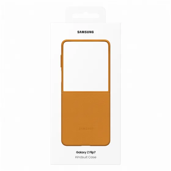 Samsung Kindsuit Case voor Samsung Galaxy Z Flip7 5G Camel