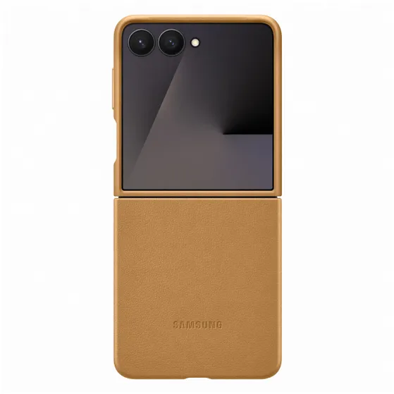 Samsung Kindsuit Case voor Samsung Galaxy Z Flip7 5G Camel