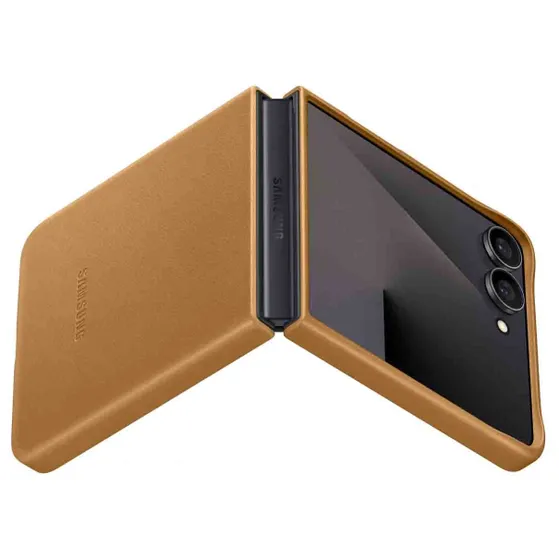 Samsung Kindsuit Case voor Samsung Galaxy Z Flip7 5G Camel