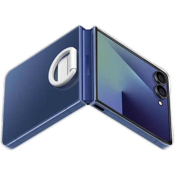 Samsung Ring Case (Clear) voor Samsung Galaxy Z Flip7 5G Transparant
