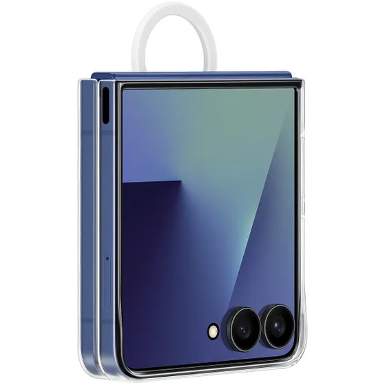 Samsung Ring Case (Clear) voor Samsung Galaxy Z Flip7 5G Transparant