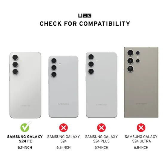 UAG UAG Scout Backcover Samsung Galaxy S24 FE - Olive Drab Groen