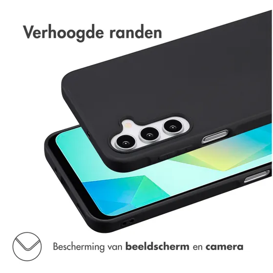 Accezz Color Backcover voor Samsung Galaxy A16 5G Zwart