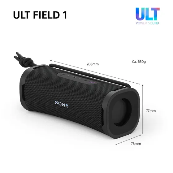 Sony ULT Field 1 Zwart