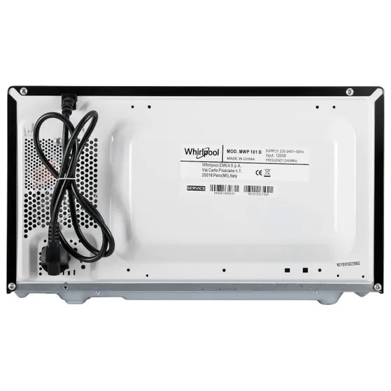Whirlpool MWP 101 B Zwart