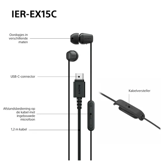 Sony IER-EX15CP Roze