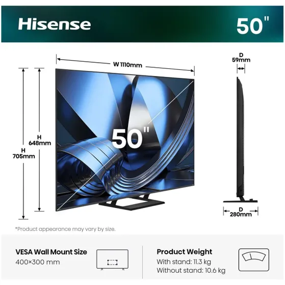 Hisense MiniLED 50U79SE (2026)